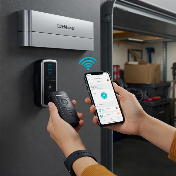 Programming a remote control for Liftmaster garage door opener