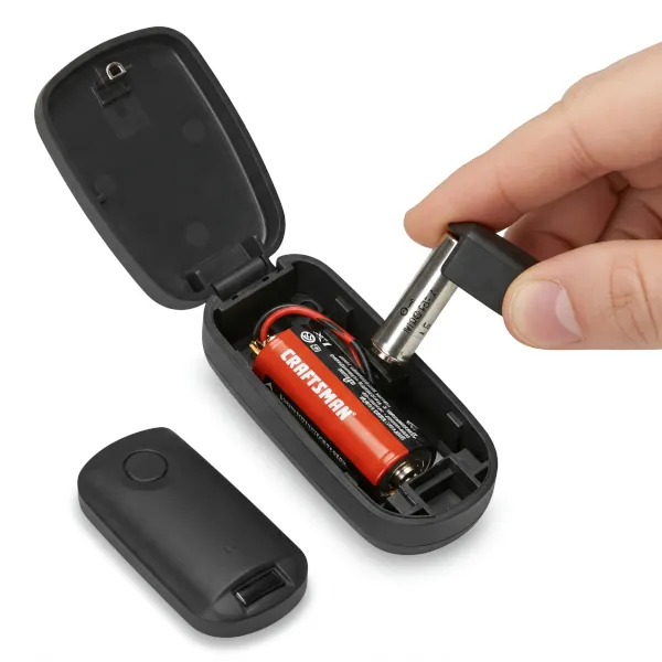 Checking battery in Craftsman garage door remote