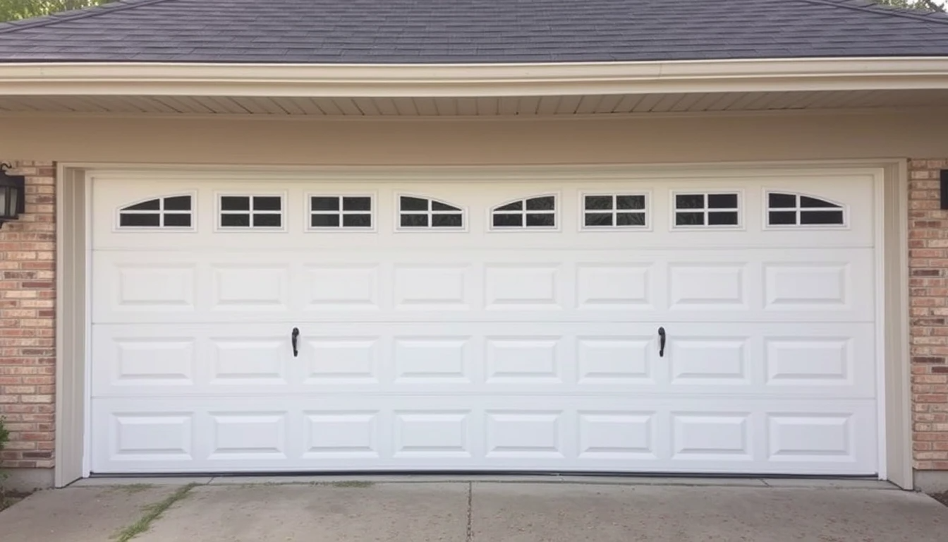 Maintaining a garage door in Houston